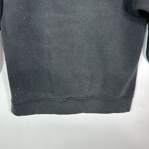 Vintage Santee Arctic Cat Tuff Cat Snowmobile Black Sweatshirt Size Kids Medium - Picture 6 of 13